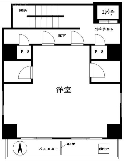 KEプラザビル301 間取り図