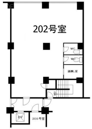 シティプラザ新宿ビル202 間取り図