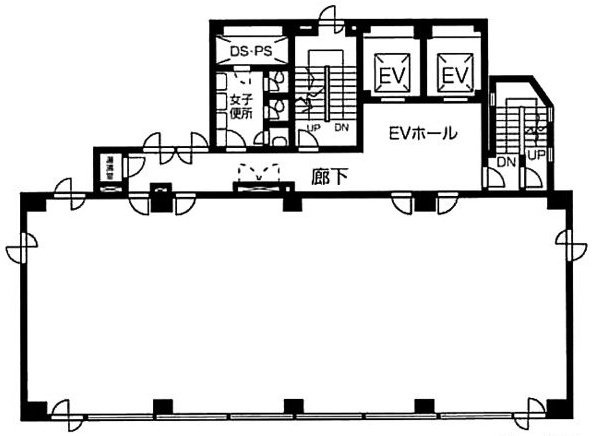 エヌケイビル4F 間取り図