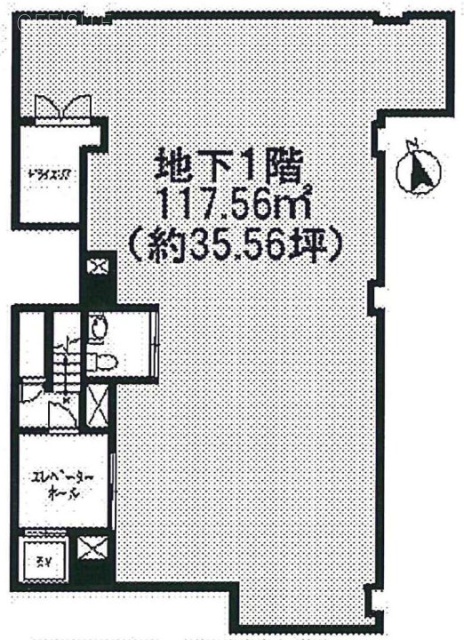 ニチハタビルB1F 間取り図