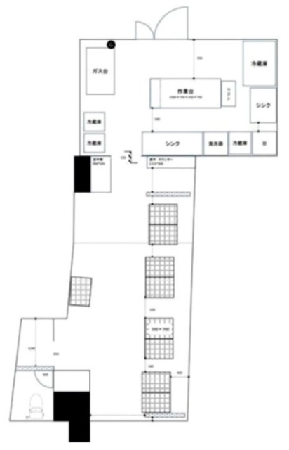 ヴェルデール駒沢1F 間取り図