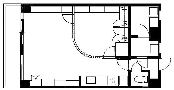 ハイコーポ奥沢ビル302 間取り図