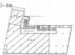 榮太楼ビル6F 間取り図