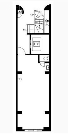 エムズビル1F 間取り図