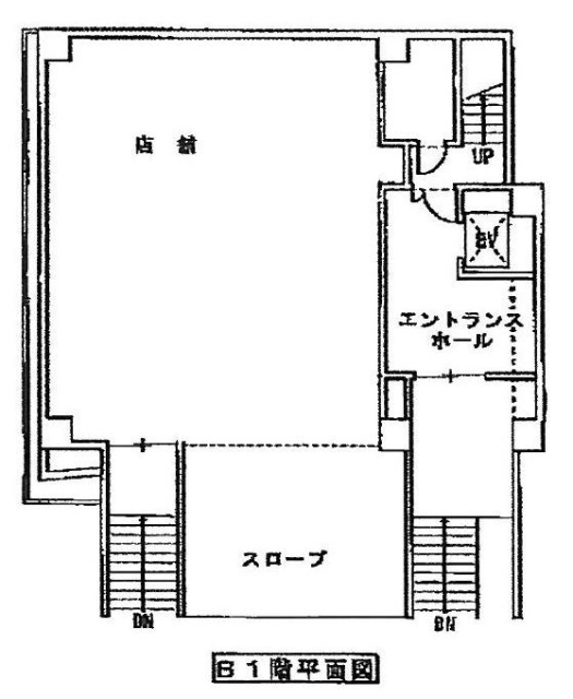 インフォマ青山ビルB1F 間取り図