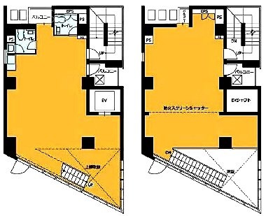 VORT六本木5F～6F 間取り図