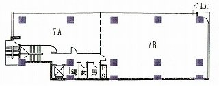 第二東洋ビルA 間取り図