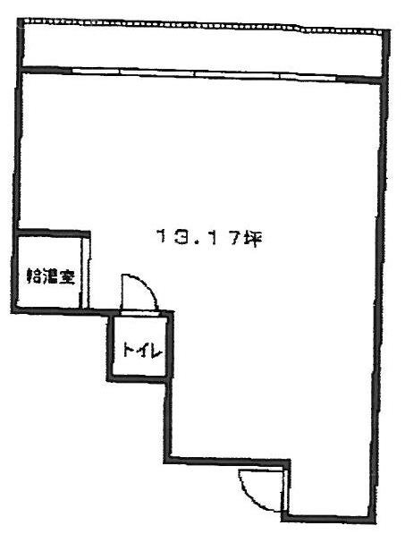 岡本ビル505 間取り図