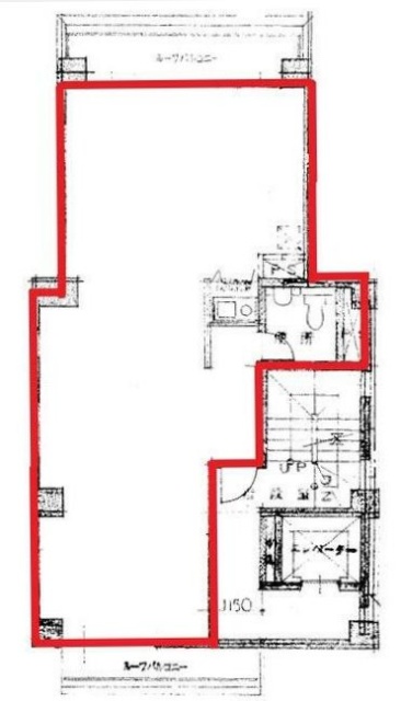 岩藤ビル8F 間取り図