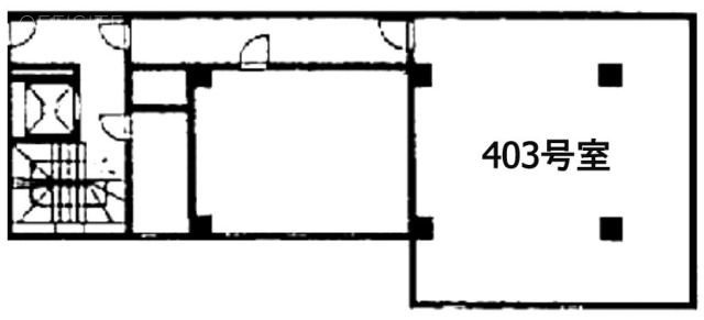 花岡ビル403 間取り図