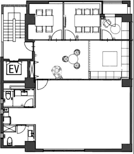 リードシー渋谷道玄坂ビル5F 間取り図