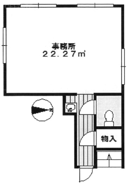 NKEFIA渋谷ビル202 間取り図