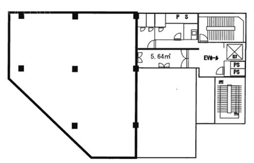 コアスターレ西大井第2ビル3F 間取り図