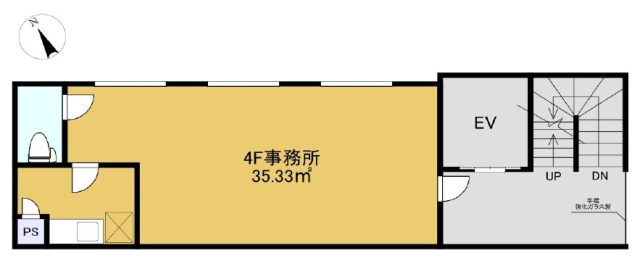 アザビーテラス4F 間取り図