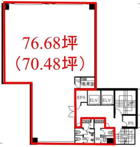 ザイマックス西新橋ビル3F 間取り図