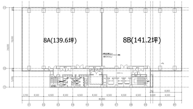 リバーサイド品川港南ビルB 間取り図