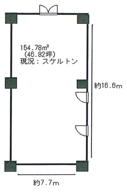 ヴィナシス金町ビル1F 間取り図