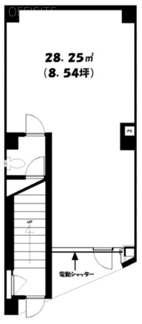 石澤ビル1F 間取り図