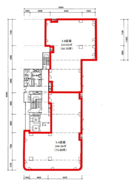 アーバンセンター神田司町ビルA 間取り図