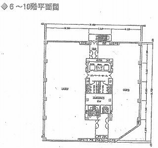 明産高浜ビル6F 間取り図