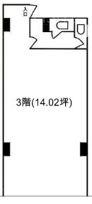 東横ビル3F 間取り図