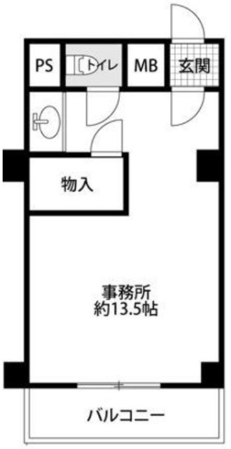 秀和北青山レジデンス208 間取り図