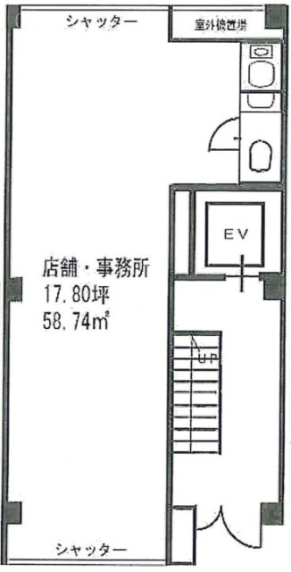 柴田ビル101 間取り図