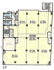 小田急西新宿ビル502 間取り図