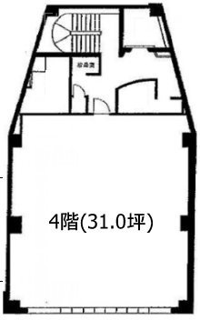 発明学会ビル4F 間取り図