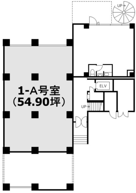 メゾンラブニールビルA 間取り図