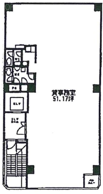 明友ビル2F 間取り図