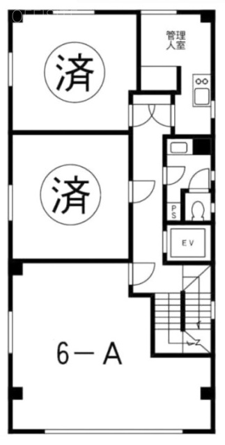 エスケービルA 間取り図