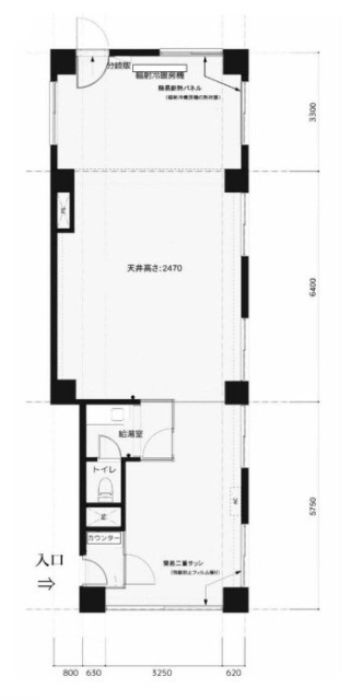 サンパークマンション六番町102 間取り図