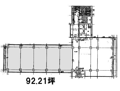 山本本館ビルA 間取り図