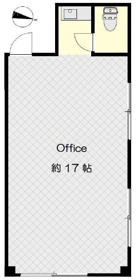 カスミハウス101 間取り図