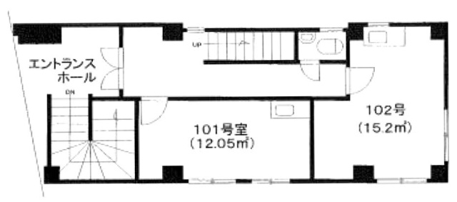 USビル102 間取り図