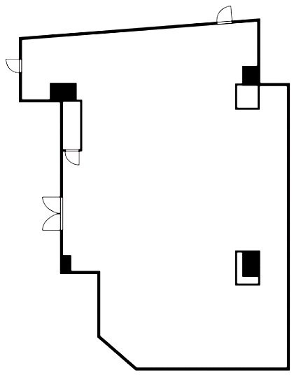 ラクール自由が丘2F 間取り図