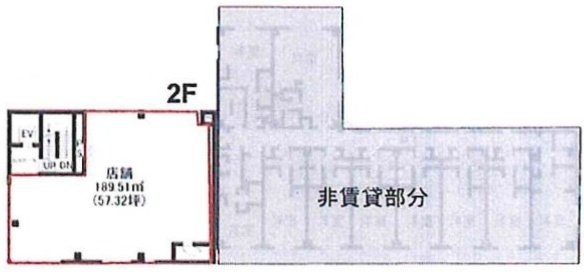 ルリアン吉祥寺2F 間取り図