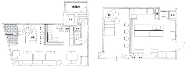 EKSビルB1F~2F 間取り図
