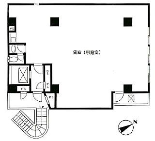 いづみやビル4F 間取り図