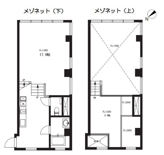 カーメルⅠ103 間取り図