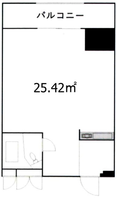 日本橋小網町ハイツ703 間取り図