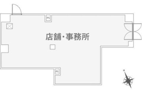 ベルフォート西荻ビル101 間取り図