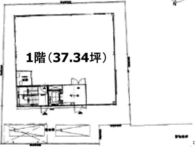 竹の子坊1F 間取り図