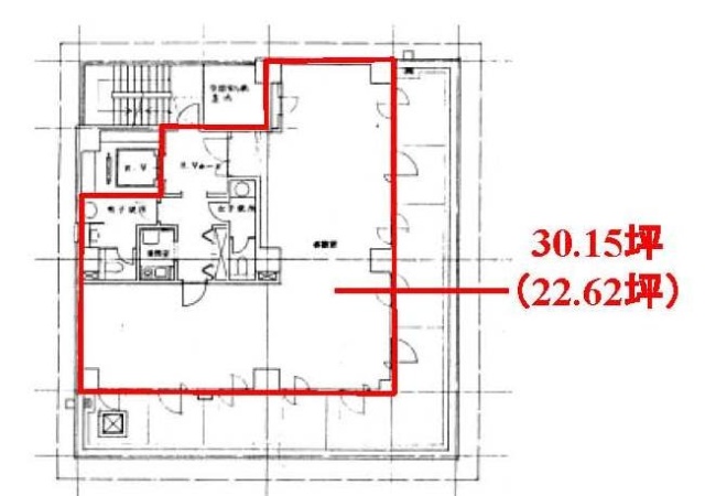 新京橋ビル8F 間取り図