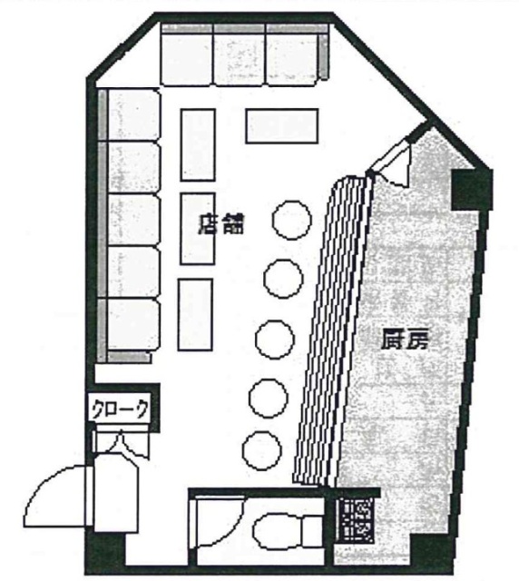 ライオンビル103 間取り図