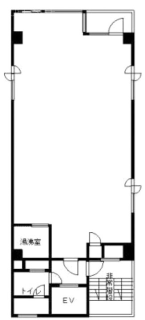 親和第3ビル2F 間取り図