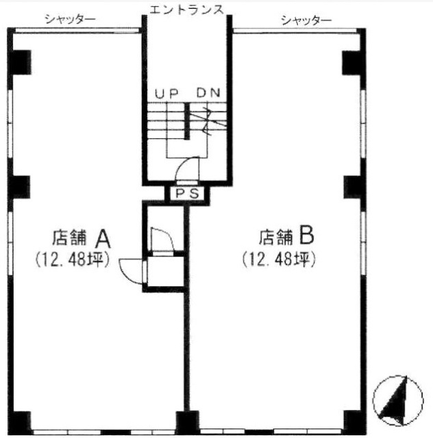 グリーンビルB 間取り図