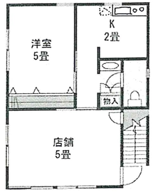 池尻2丁目店舗ビル101 間取り図