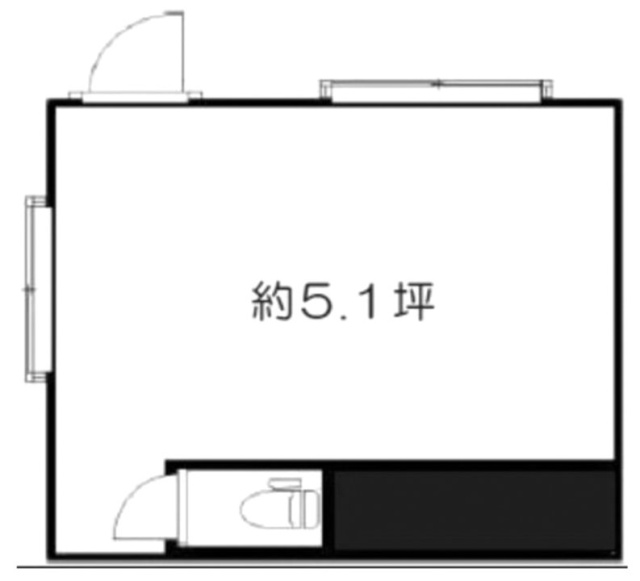 Shunハウスビル1F 間取り図